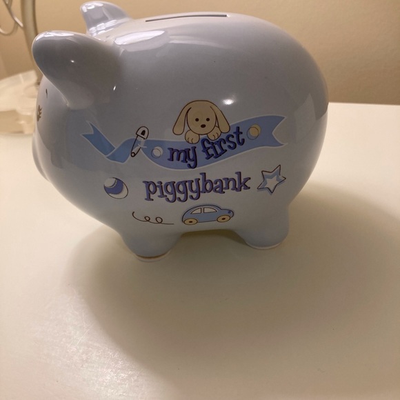NEW IN BOX My First Piggy Bank - Blue - Picture 3 of 7